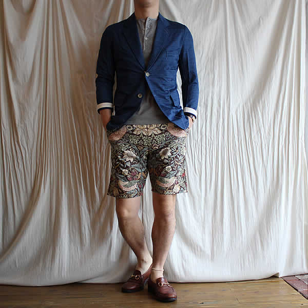 taliare@^A[@easy dress shorts cloth of William Morris@EBAX@V[c@Zp@ޗǌ@VcI[_[@K舵X@ޗǌ̃ZNgVbv@IMPERIAL'S@CyAY